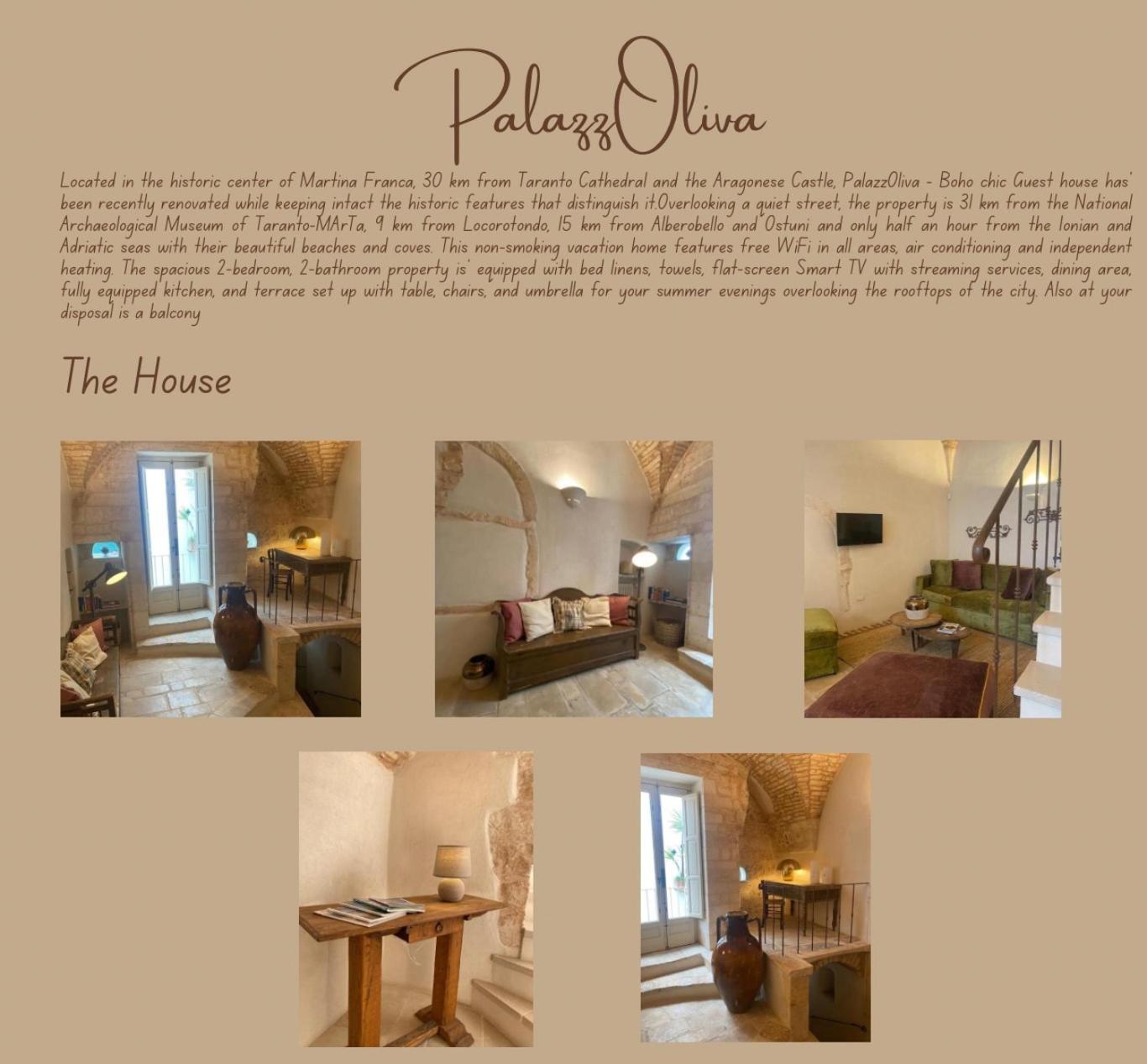 Palazzoliva - Luxury Boho Chic Guest House In The Historic Heart Of Martina Franca Buitenkant foto